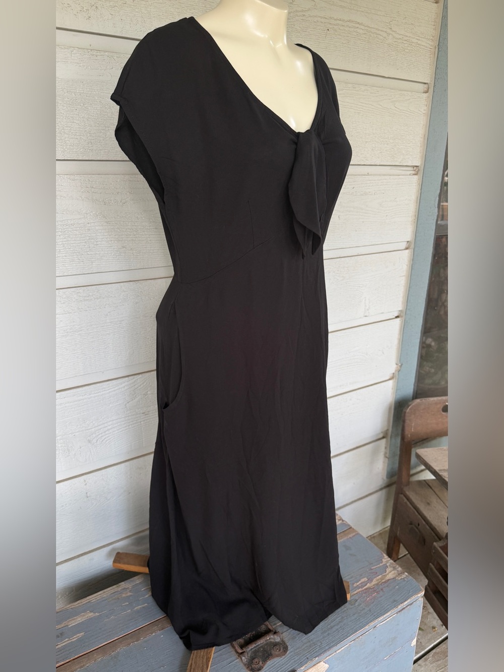 Women's Field Day Oakland Dress with Front Tie Detail